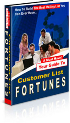 Product picture Your guide to customer list fortunes